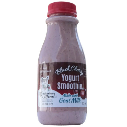 Amish Goat Milk Yogurt – Black Cherry – 12 oz