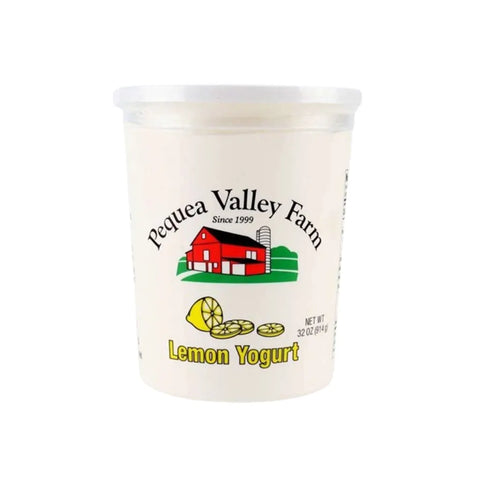 Amish Lemon Yogurt – 32 oz – Pequea Valley Farm