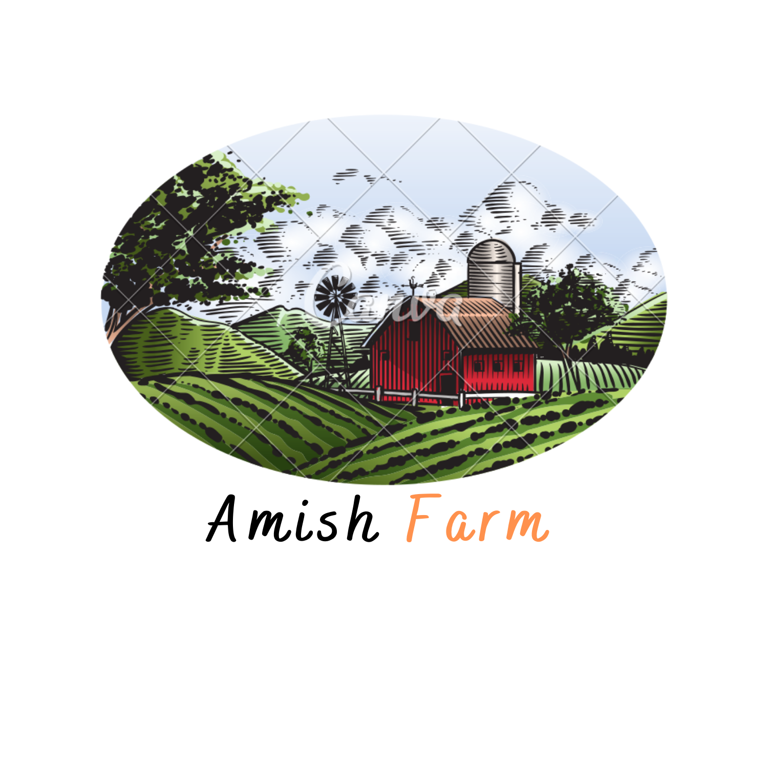 Amish Farm logo