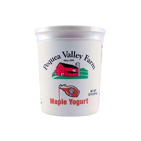 Amish Maple Yogurt – 32 oz – Pequea Valley Farm