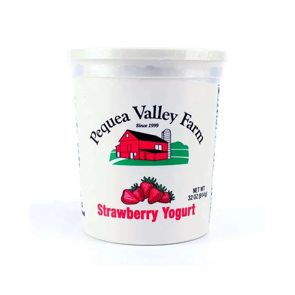 Pequea Valley Strawberry Yogurt 32 Oz