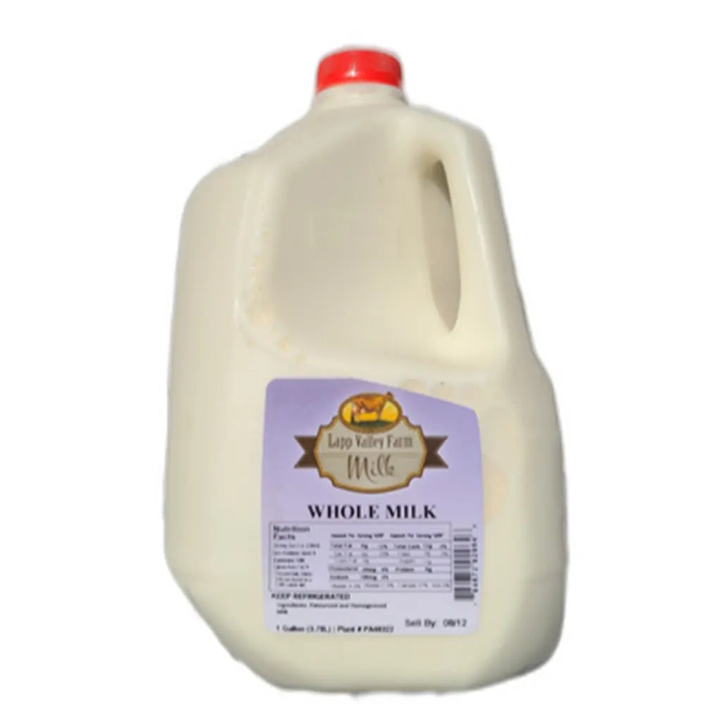 Organic Amish Whole Milk – 1 Gallon