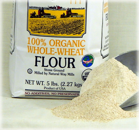 Organic Amish Whole Wheat Flour – 5 lb